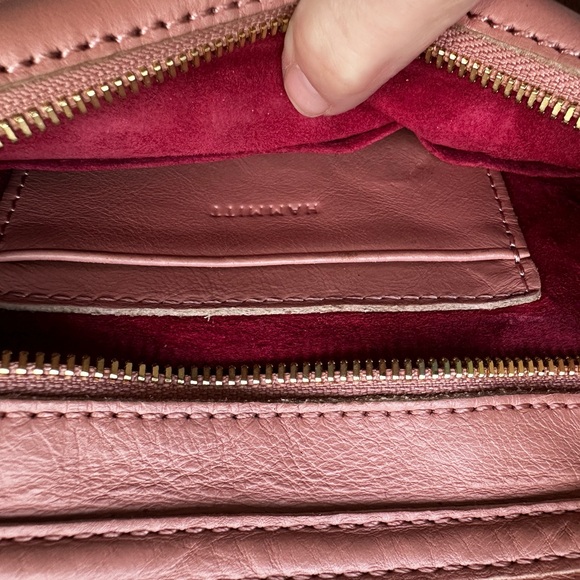 Pink Leather Shoulder Bag by Hammitt - Picture 4 of 8
